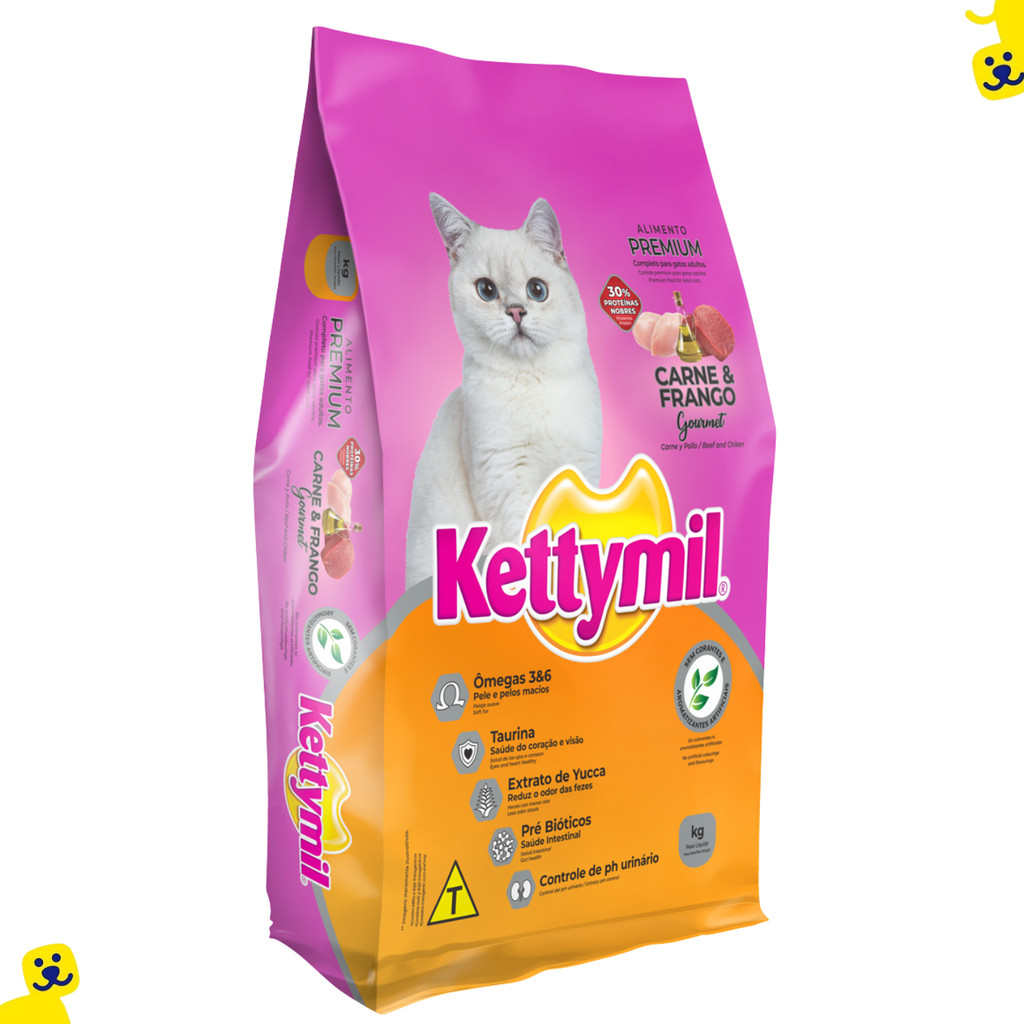 Review Ração Gato Ração Gato 10kg Ração para Gato Ração Kettymil Carne Frango Ração premium gato: Vale a Pena em 2026?