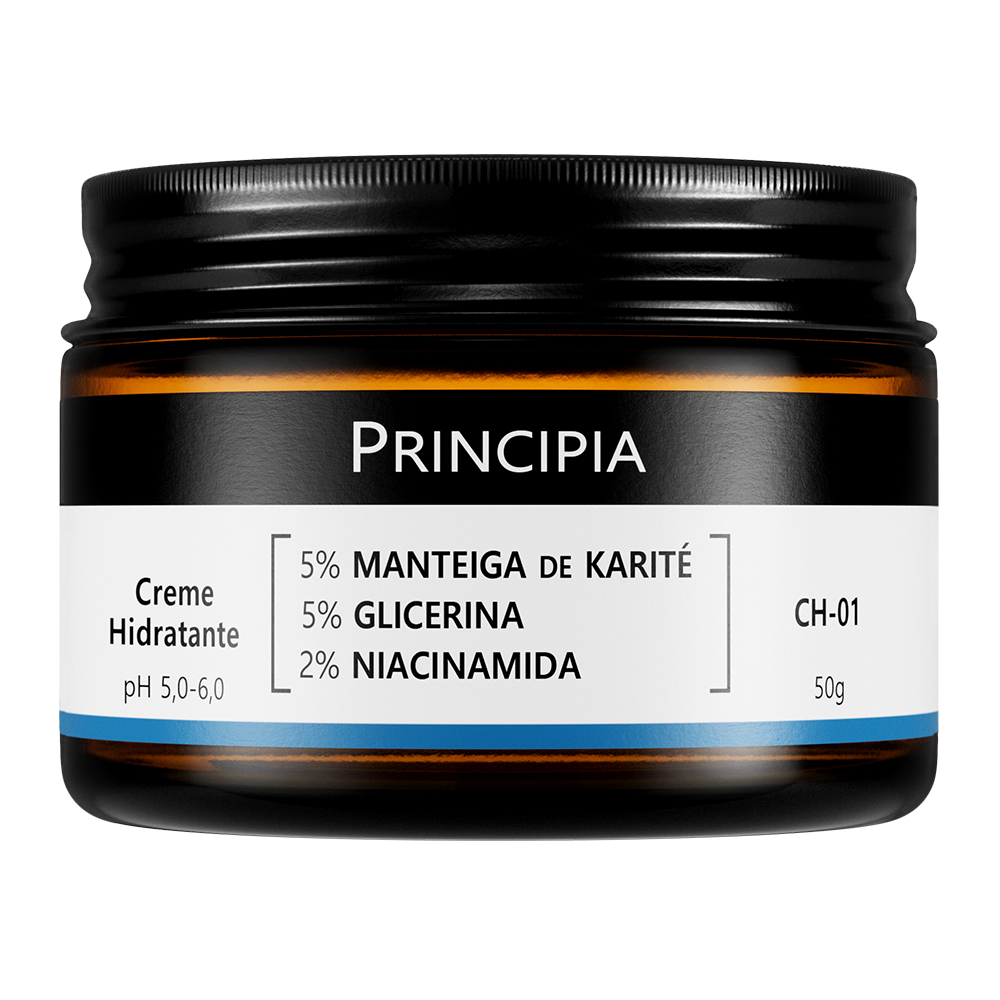 Review Creme Hidratante Facial 5% Manteiga de Karité + 5% Glicerina + 2% Niacinamida CH-01Principia - 50g: Vale a Pena em 2026?