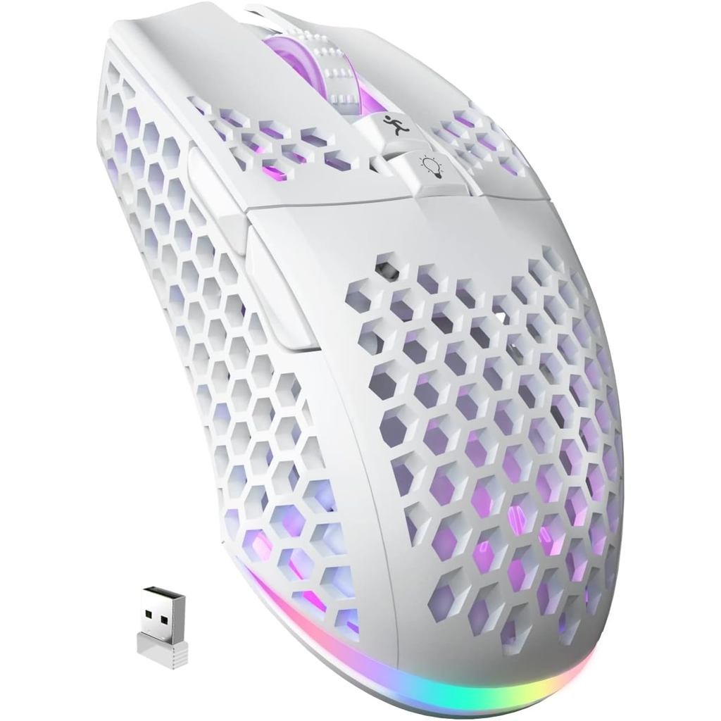 Review Mouse Gamer Sem Fio Branco SOLAKAKA SM600, Mouse Tri-Modo BT5.1/Com Fio Tipo-C/Sem Fio 2.4G com 2 Botões Laterais, Mouse: Vale a Pena em 2026?