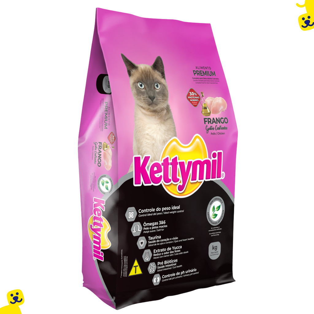Review Ração Gato Castrado Ração Kettymil Gato Castrado Ração para Gatos Castrados 10kg Frango Ração Gato: Vale a Pena em 2026?