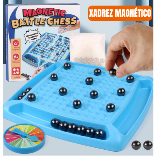 Review Jogo de Xadrez Magnético Tabuleiro Estratégia Lógica: Vale a Pena em 2026?
