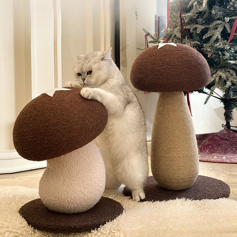Review Arranhador para gatos em formato de cogumelo, poste arranhador para gatos, arranhador para gatos de sisal: Vale a Pena em 2026?
