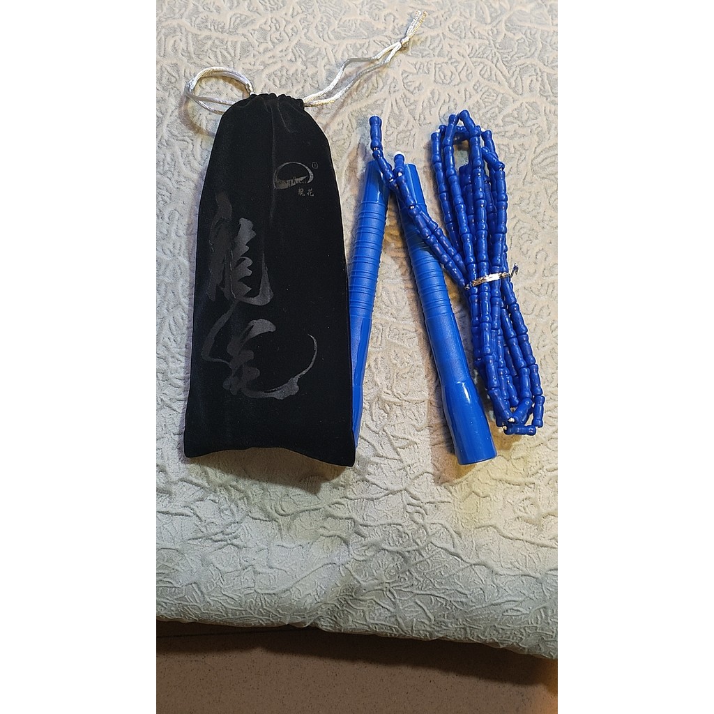 Review Genuíno dragão flor 819 puro azul bambu pular corda 2.6m bambu pular corda grupo pular corda padrão de bambu pular corda: Vale a Pena em 2026?