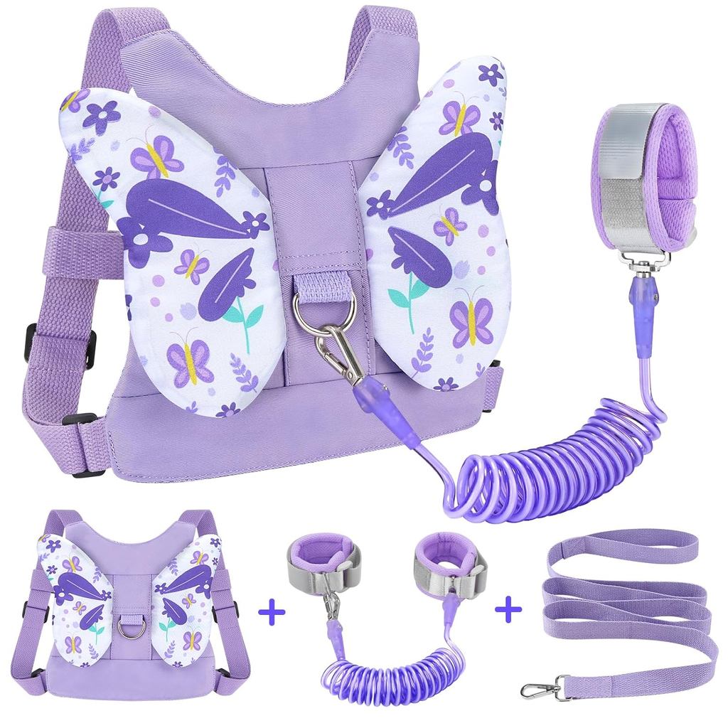 Review Coleira de Segurança para Crianças Accmor, 3 em 1, Coleira Infantil com Design de Borboleta + Pulseira Anti-Perda para V: Vale a Pena em 2026?