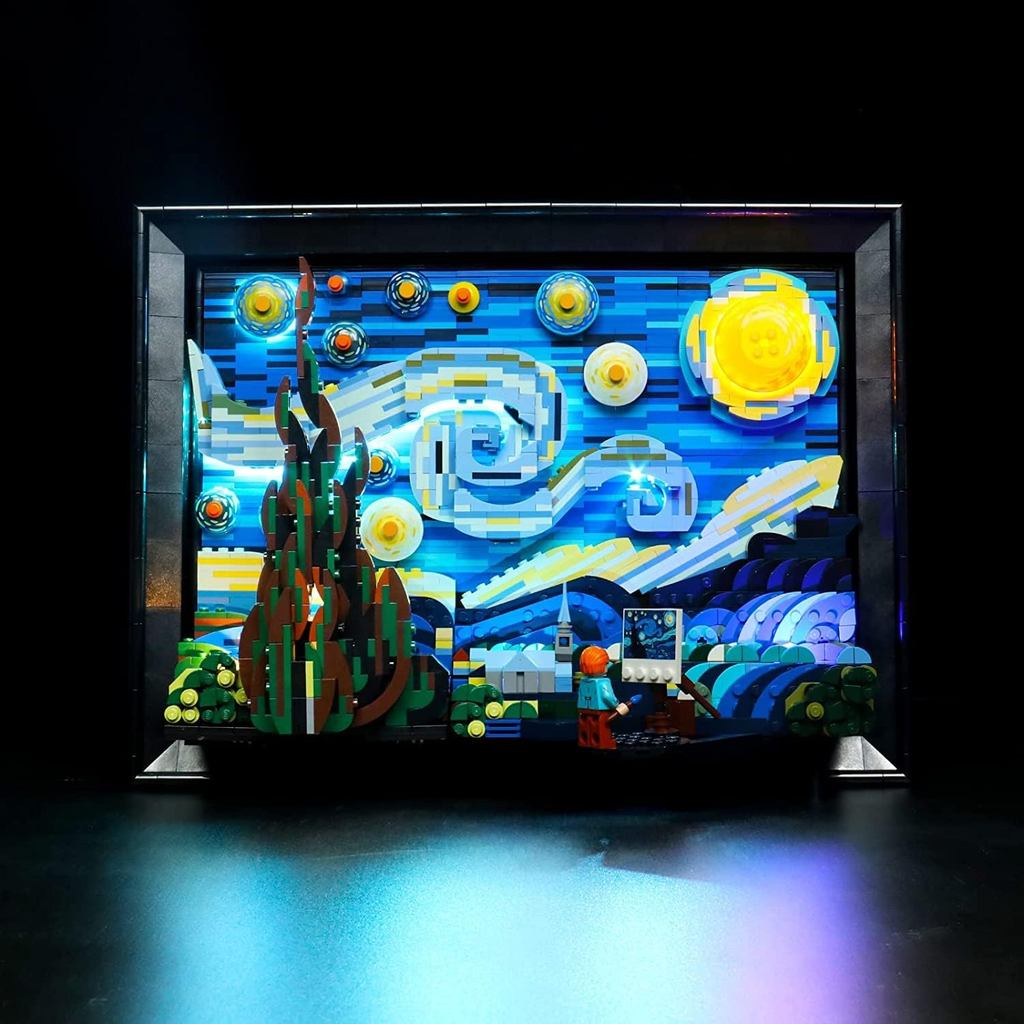 Review Luzes LED BrickBling Compatíveis com Lego Starry Night, Kit de Luzes Compatível com Lego Van Gogh Compatível com Lego 21: Vale a Pena em 2026?