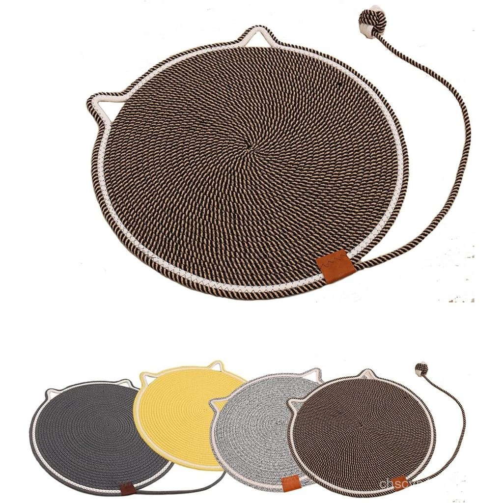 Review Tapete Arranhador para Gatos, Tapete Arranhador de Corda de Algodão Natural, Arranhador Redondo de 16,9'' para Parede e : Vale a Pena em 2026?