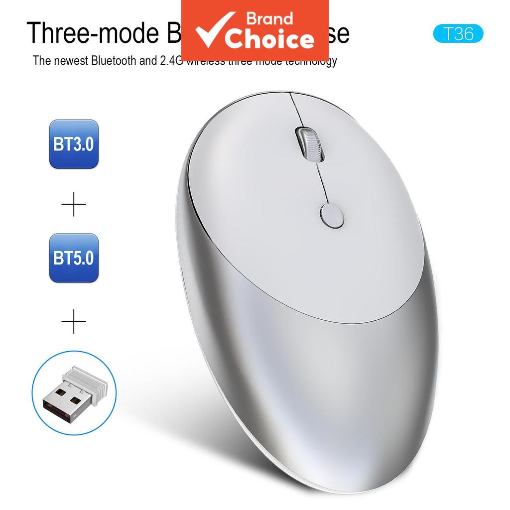 Review HXSJ T36 Mouse Sem Fio 3a Simulação Bluetooth 5.0/3.0 Mouse T36 2.4g Design Silencioso Sem Fio Adequado Para Escritório: Vale a Pena em 2026?