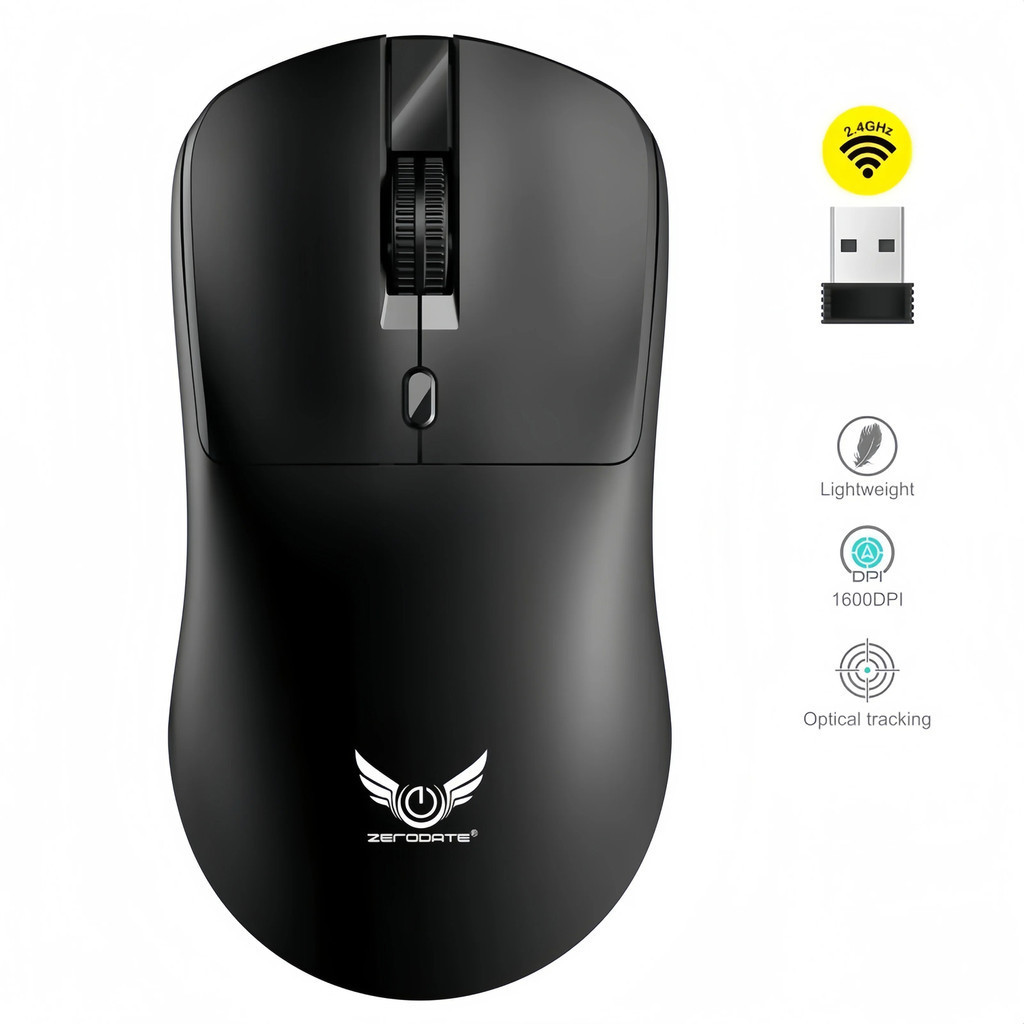 Review Mouse sem fio de 2,4 GHz: mouse sem fio pronto para uso, projetado para o dia a dia no trabalho e nos estudos: Vale a Pena em 2026?