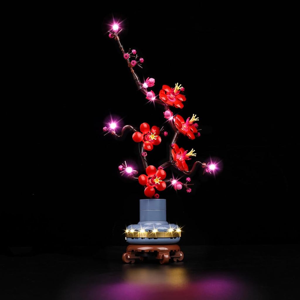 Review Kit de Luz Lego Flor de Ameixa BrickSoul, Kit de Luz Led para Lego 10369, Ilumine Seus Legos - SEM Conjunto de Blocos Le: Vale a Pena em 2026?