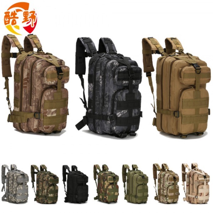 Review Mochila de estoque pronto Mochila camuflada para esportes ao ar livre Bolsa tática Mochila esportiva camuflada na selva : Vale a Pena em 2026?