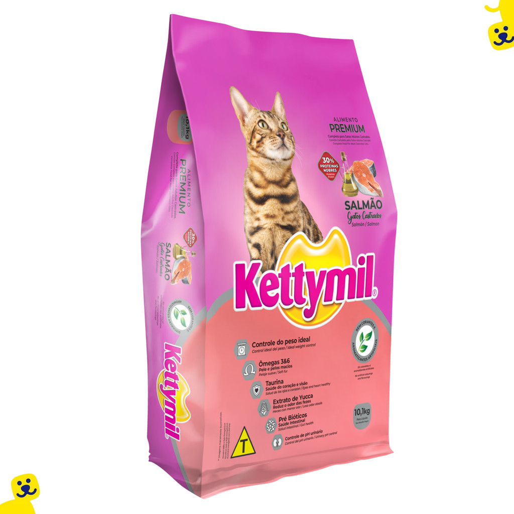 Review Ração Gato Castrado Ração Kettymil Gato Castrado Ração para Gatos Castrados 10kg Salmão Ração Gato: Vale a Pena em 2026?