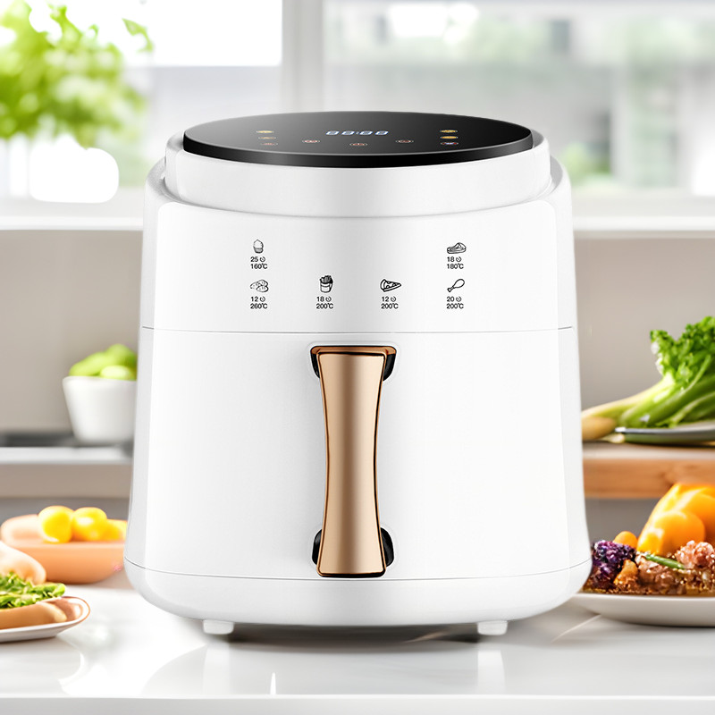 Review Fritadeira de ar 8L doméstica grande capacidade fritadeira de ar computador tela sensível ao toque fritadeira elétrica e: Vale a Pena em 2026?