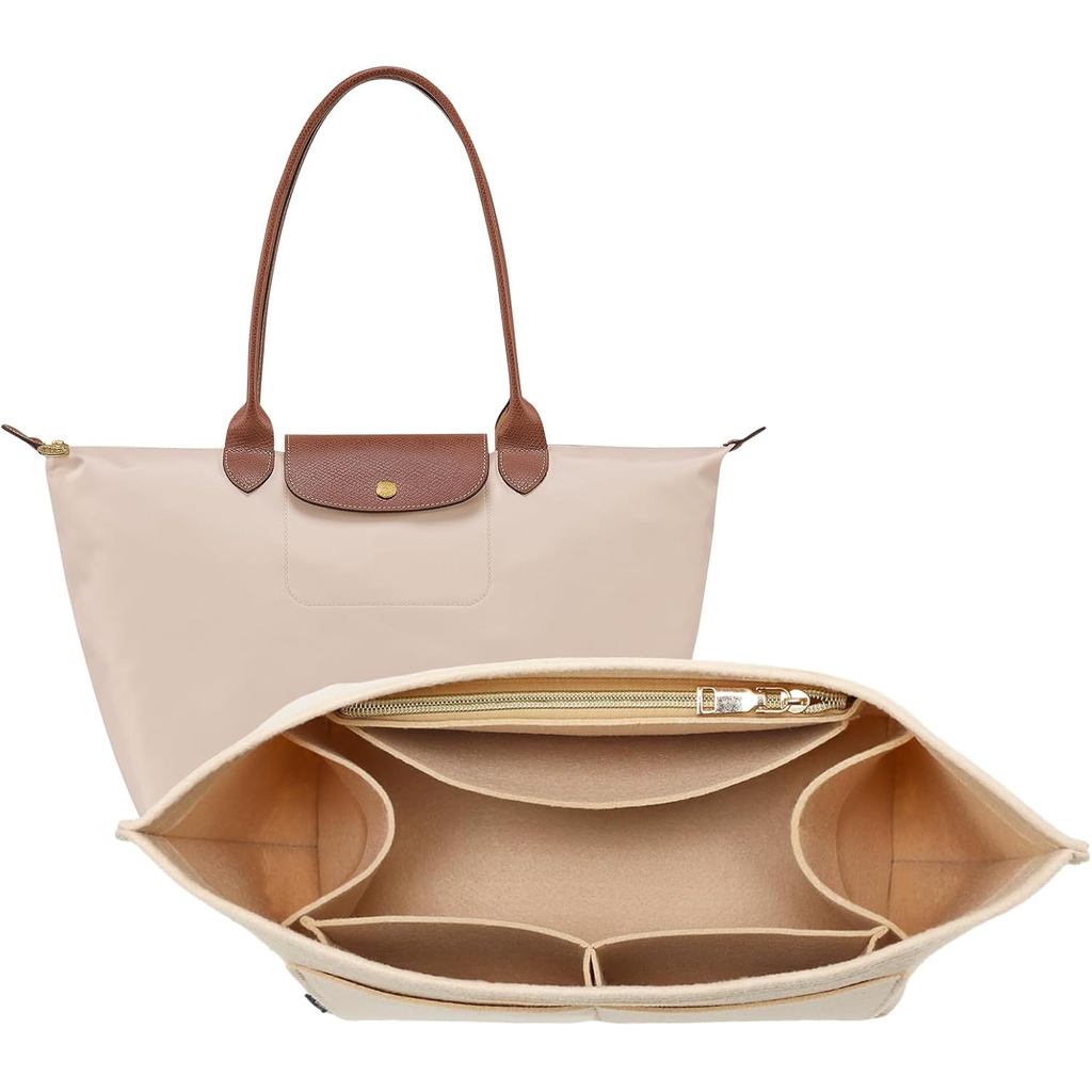 Review OPPOSHE Organizador de Bolsa para Longchamp Le Pliage, Organizador de Feltro Premium para Bolsa Long Champ Feminina, Org: Vale a Pena em 2026?