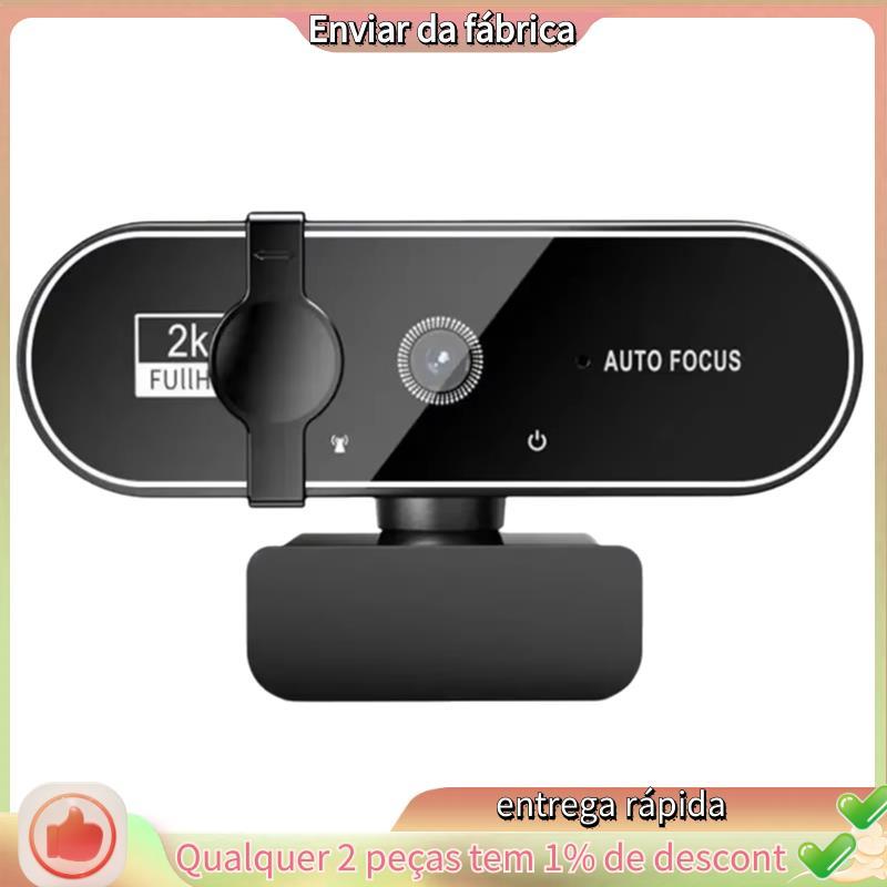 Review Webcam Câmera De Vídeo 2K Autofoco Streaming Web Cam Full HD Webcams Para Computador Portátil: Vale a Pena em 2026?
