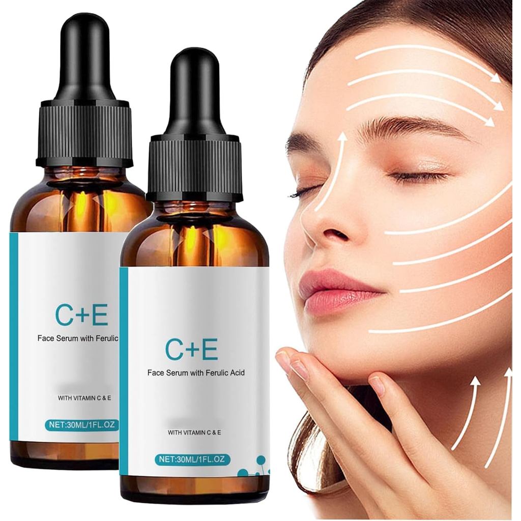 Review Sérum de Vitamina C, E e Ácido Ferúlico, Sérum Facial de Vitamina C para Mulheres, Sérum de Vitamina C para Clareamento : Vale a Pena em 2026?