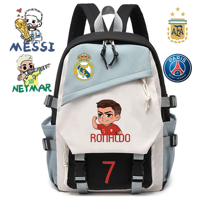 Review Mochila esportiva de futebol RONALDO Mochila de estudante Juventude Junior High School Campus Mochila juvenil: Vale a Pena em 2026?