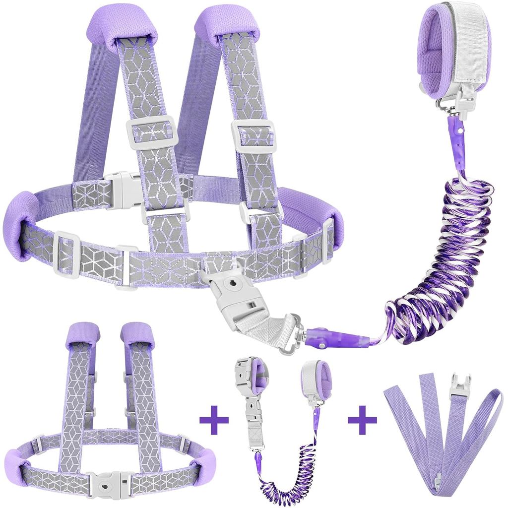 Review Accmor 3 em 1: Coleira de Segurança para Crianças, Coleira Refletiva com Pulseira Anti-Perda, Coleira de Segurança para : Vale a Pena em 2026?