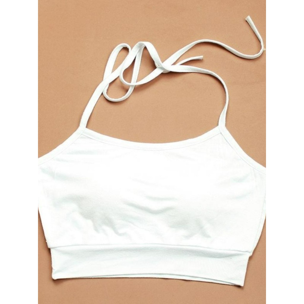 Review Verão rendas halter pescoço halter pescoço halter pescoço halter pescoço halter colete curto feminino Modal tubo superio: Vale a Pena em 2026?