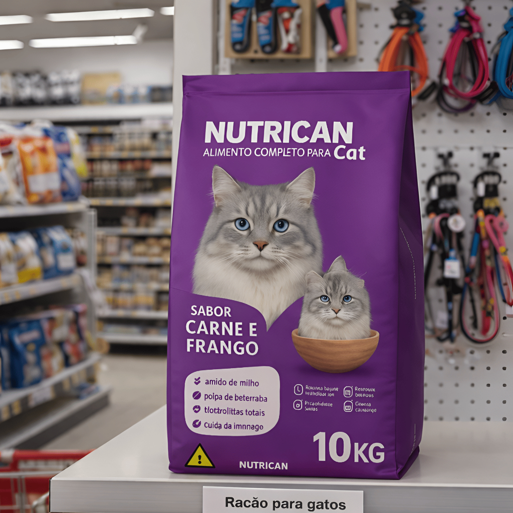 Review Ração Para Gatos Nutrican Cat 10kg Sabor Carne e Frango Premium: Vale a Pena em 2026?