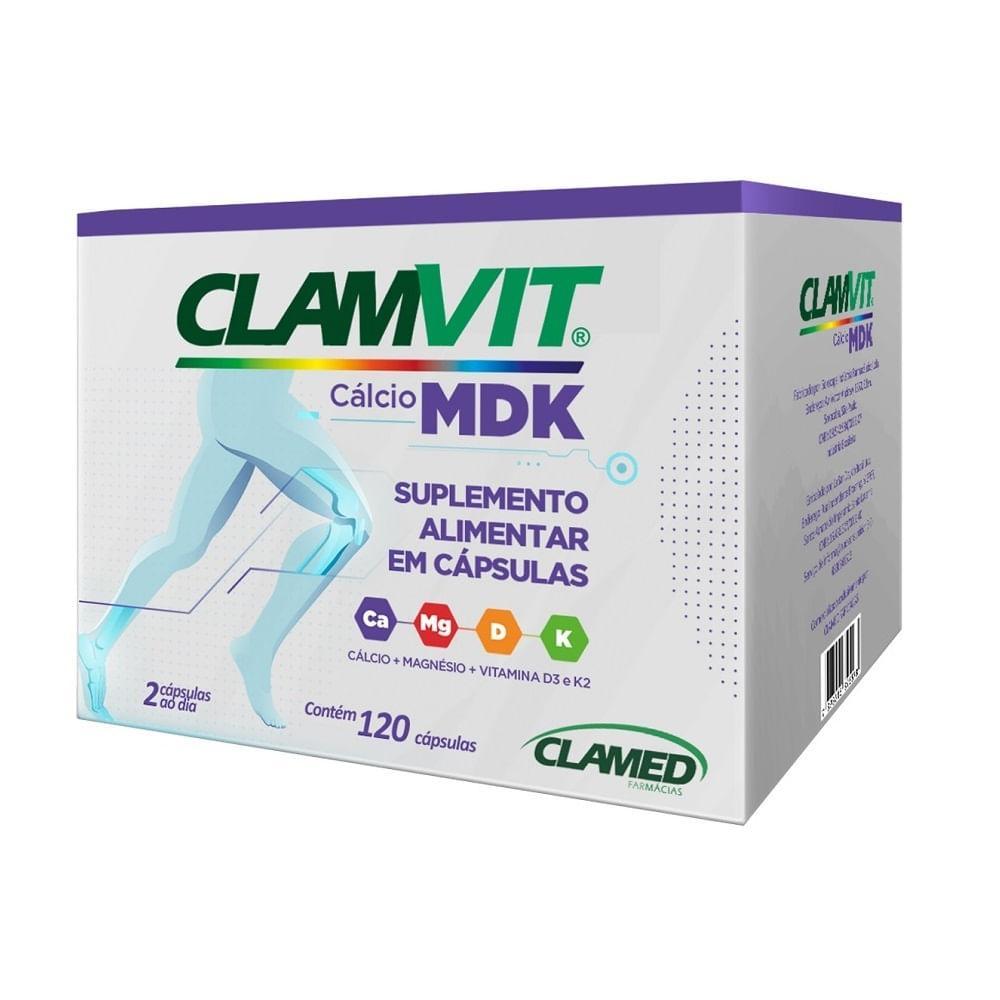 Review Suplemento Alimentar Suplemento Alimentar Clamvit Cálcio Mdk 120 Cápsulas: Vale a Pena em 2026?