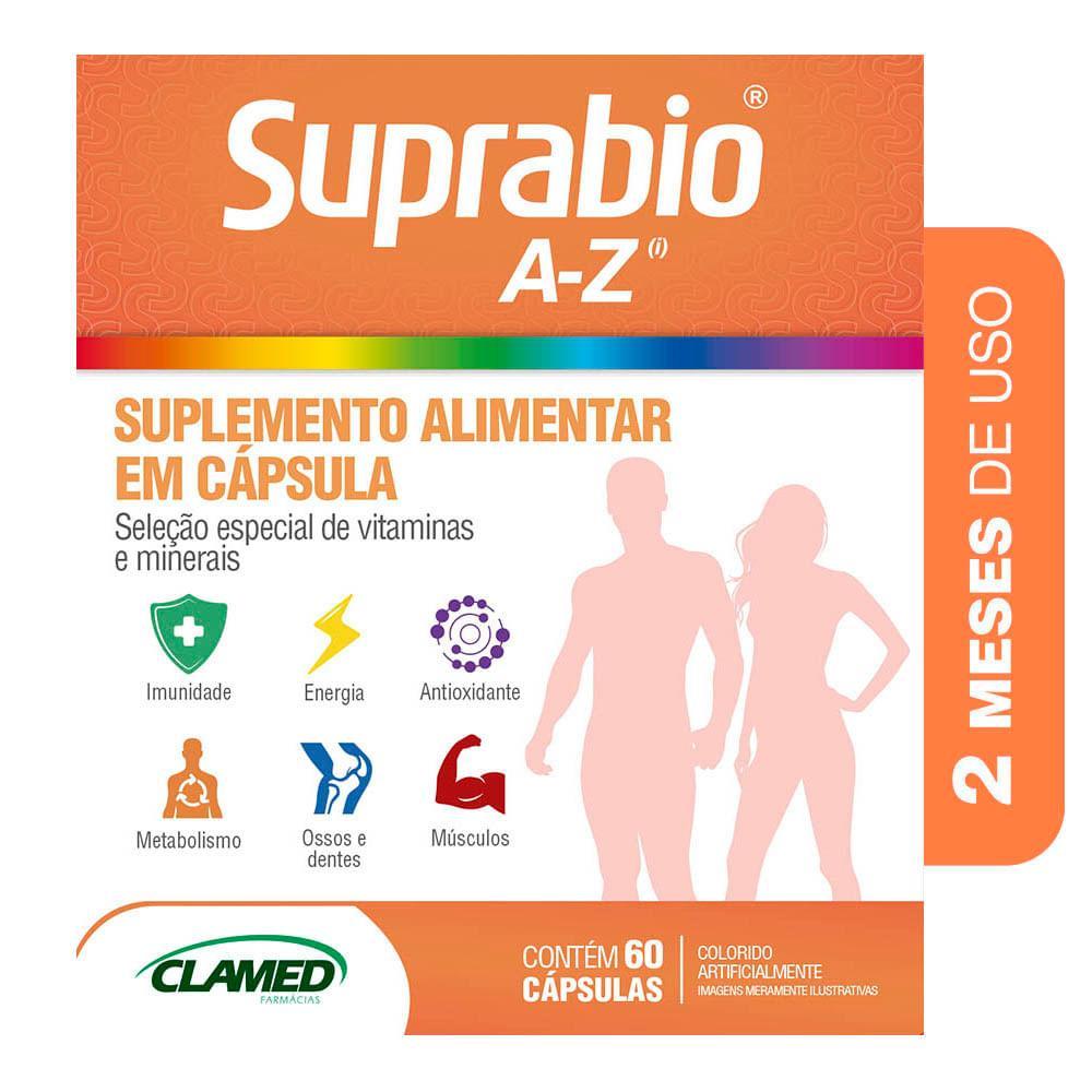 Review Suplemento Alimentar Suplemento Alimentar Suprabio A-z 60 Cápsulas: Vale a Pena em 2026?