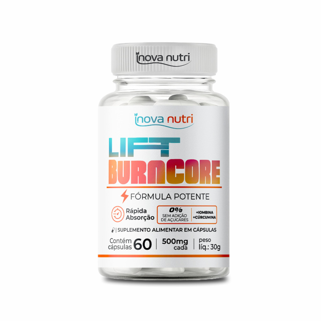 Review 1 Frasco De Lift Burn Core 60 Capsulas - Suplemento Formula Premium - Absorção Rapido - Suplemento Burncore: Vale a Pena em 2026?