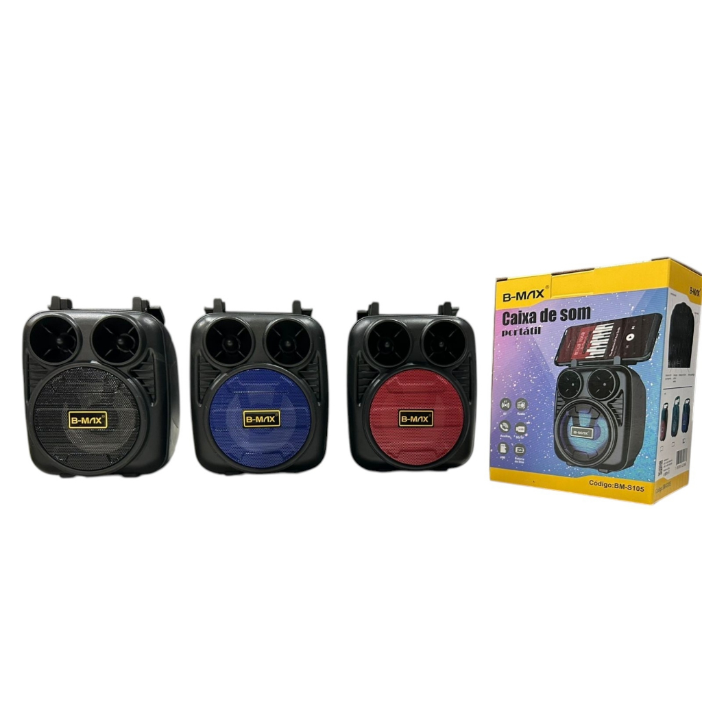 Review Caixa De Som Portatil caixa Bluetooth mini Caixa de som Recarregavel, caixa de som FM B-MAX: Vale a Pena em 2026?