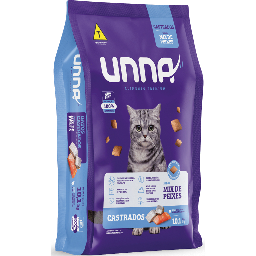 Review Ração Unna Gatos Castrados Mix de Peixes a Granel|Solito Alimentos| Gatos Adultos | Peixe | Ração |: Vale a Pena em 2026?