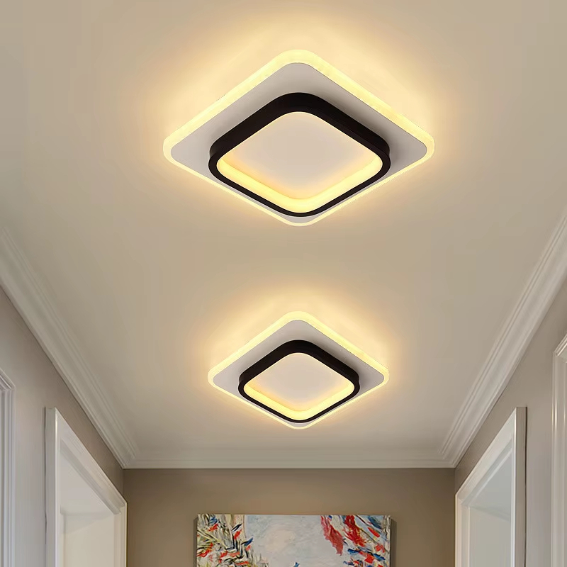 Review Luminária de teto LED, luminária pendente quadrada moderna, luminária para quarto, luminária de teto tricolor: Vale a Pena em 2026?