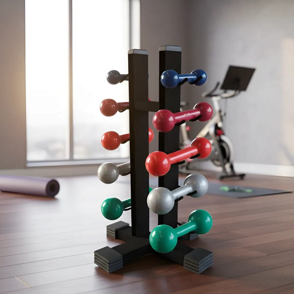 Review Torre Suporte Para Halteres Profissional Em Ferro Com Pintura Eletrostática E Gancho Para Halter Revestido: Vale a Pena em 2026?