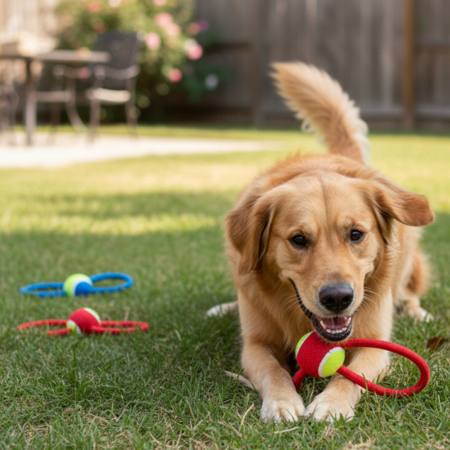 Review Brinquedo para Cachorro/ Brinquedo Pet / Brinquedo de corda com Bola Infinito para Cachorro: Vale a Pena em 2026?