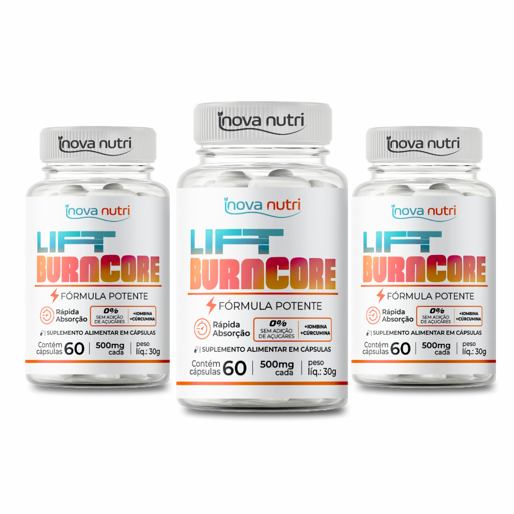 Review Pack com 3x Lift Burn Core 60 Capsulas - Suplemento Formula Premium - Absorção Rapido - Suplemento Burncore: Vale a Pena em 2026?