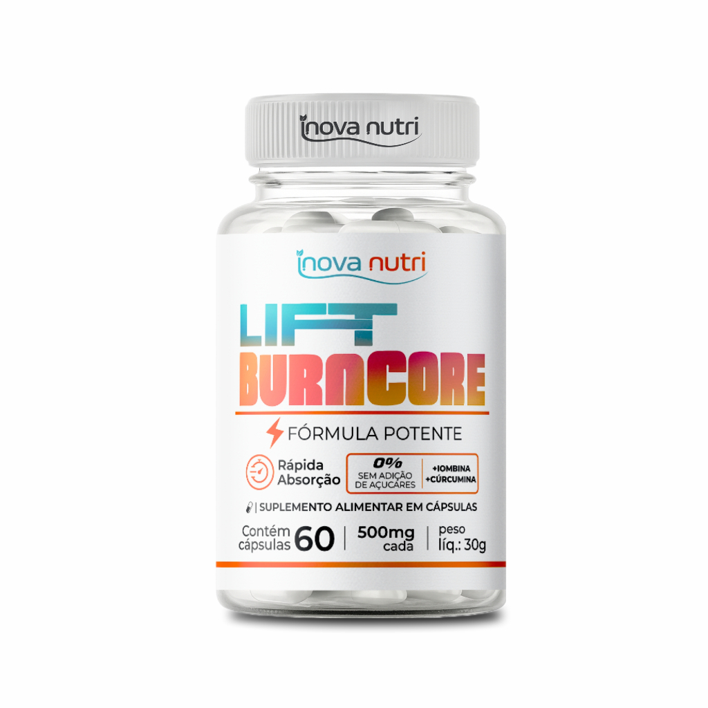Review 1 Frasco De Lift Burn Core 60 Capsulas - Suplemento Formula Premium - Absorção Rapido - Suplemento Burncore: Vale a Pena em 2026?