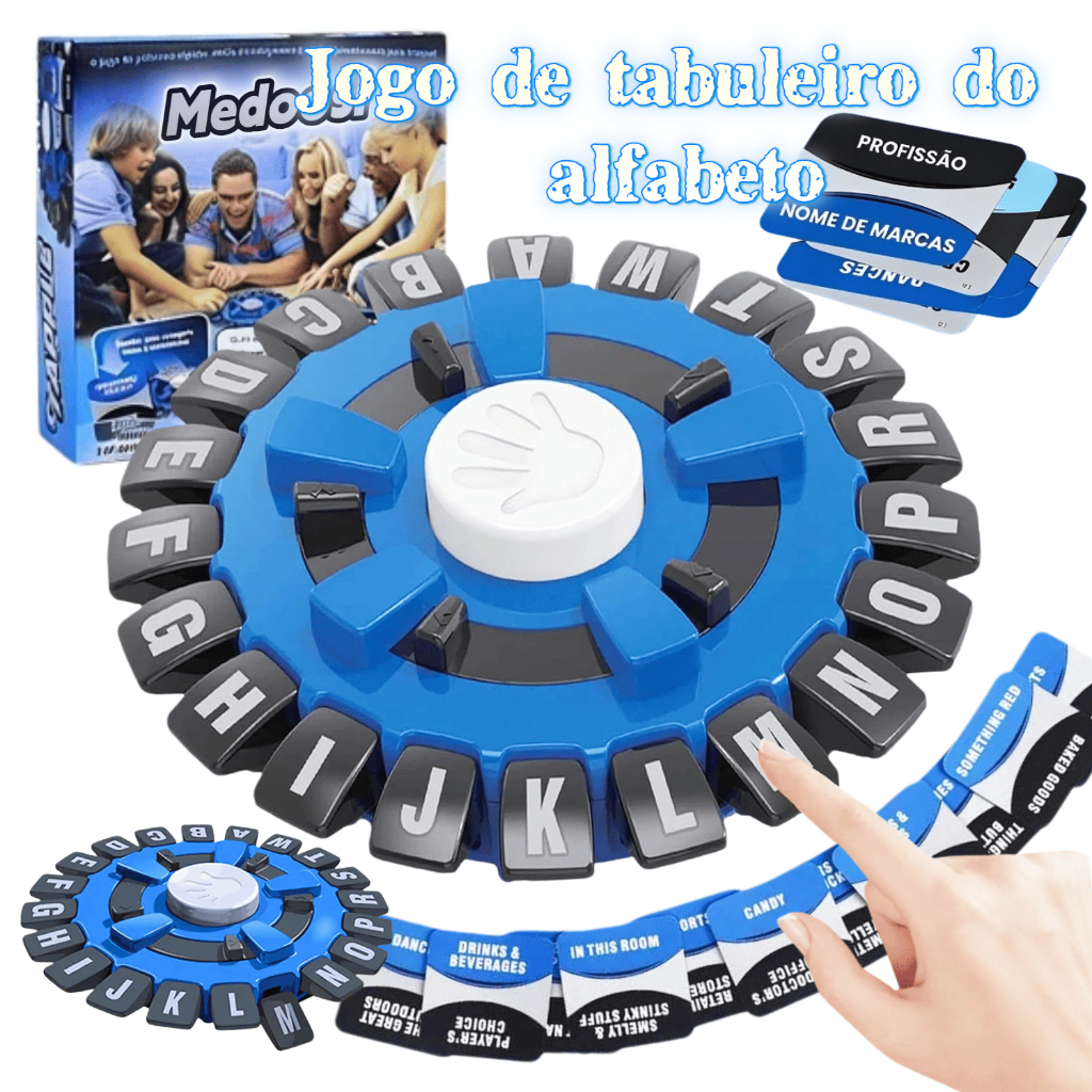Review 【Versão Portuguesa】Jogo De Tabuleiro De Palavras Jogo de Tabuleiro Rápido e Divertido - Jogo de Tabuleiro Quick Family: Vale a Pena em 2026?
