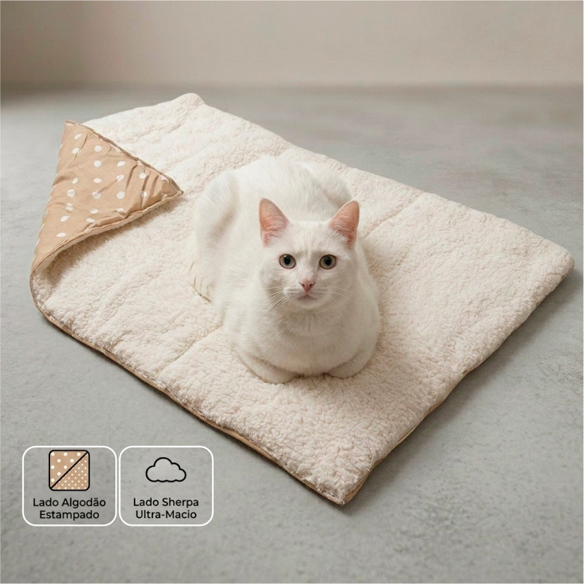 Review Tapete Pet Sherpa Quente Edredom Cama Confortável para Cães E Gatos Colchonete Pet Cama Pet Cama Para Cachorro Caminha: Vale a Pena em 2026?