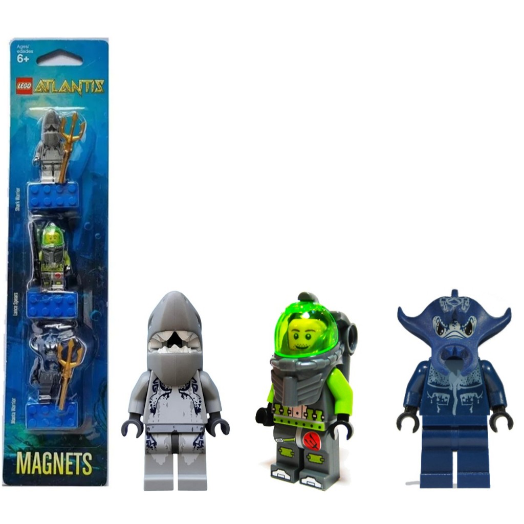 Review Lego 852777 - Lego Atlantis Magnet Set - Lego Atlantis ***Contêm Imã***: Vale a Pena em 2026?