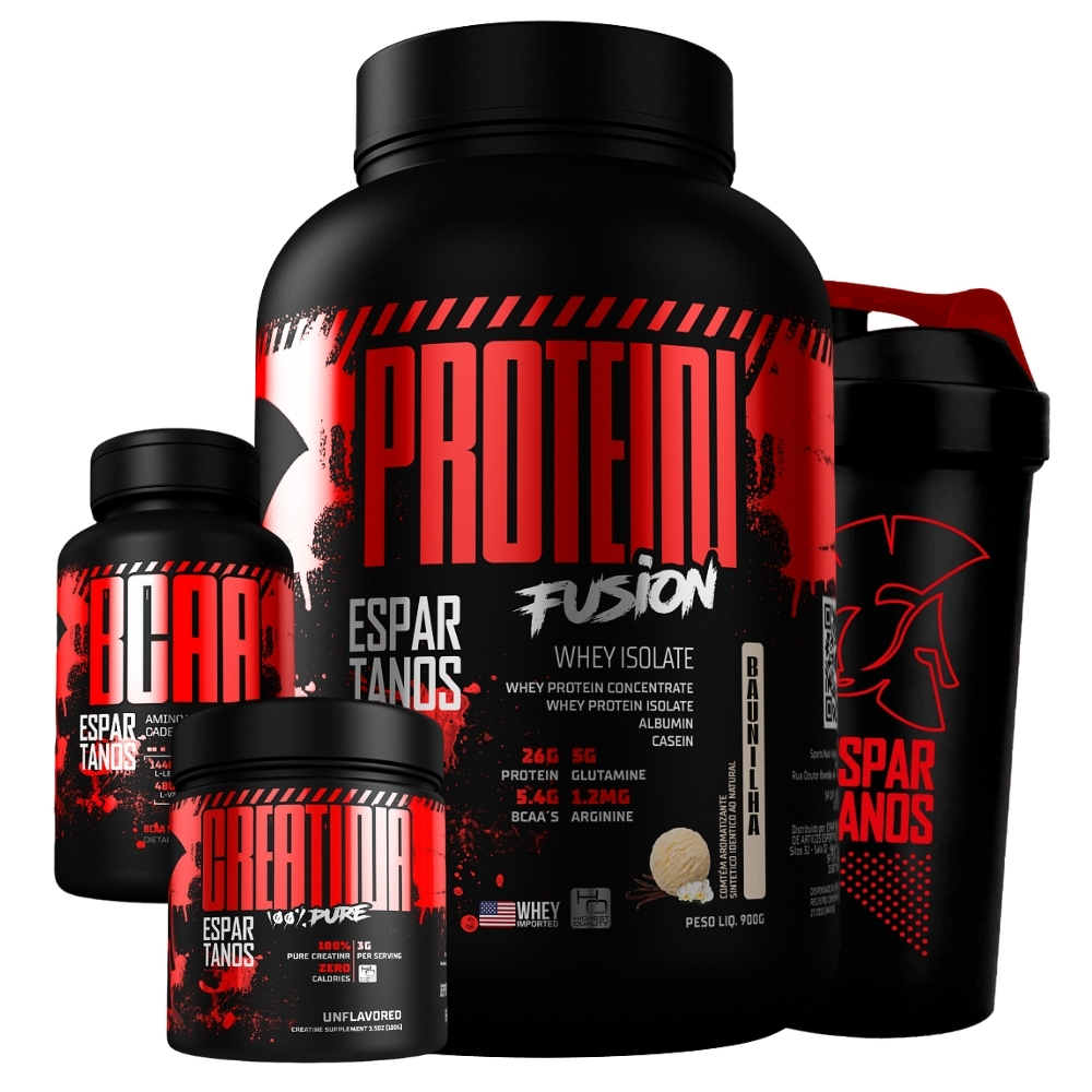 Review Kit Whey Protein Fusion + Bcaa + Creatina + Shaker: Vale a Pena em 2026?